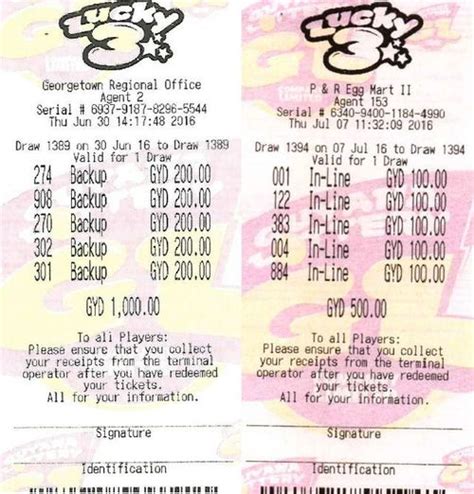 guyana lottery lucky 3|Lucky 3 .